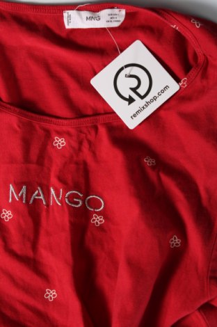 Дамска тениска Mango, Размер L, Цвят Червен, Цена 41,80 лв.