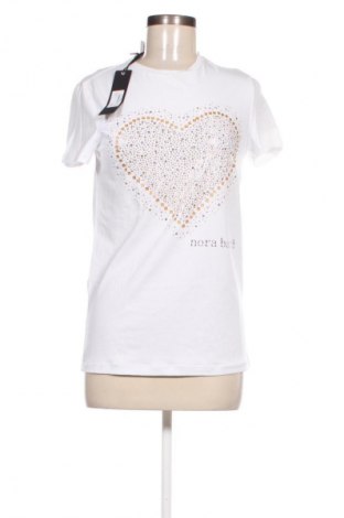 Damen T-Shirt Nora Barth, Größe S, Farbe Weiß, Preis € 22,99