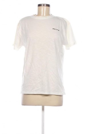 Γυναικείο t-shirt OKLYN, Μέγεθος L, Χρώμα Λευκό, Τιμή 14,99 €