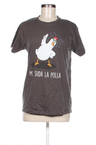 Γυναικείο t-shirt Pampling, Μέγεθος M, Χρώμα Γκρί, Τιμή 12,99 €