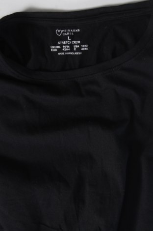 Γυναικείο t-shirt Primark, Μέγεθος L, Χρώμα Μαύρο, Τιμή 10,99 €