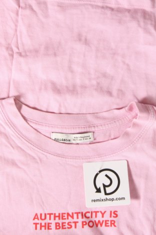 Damen T-Shirt Pull&Bear, Größe S, Farbe Rosa, Preis € 5,99