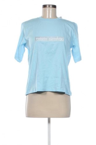 Damen T-Shirt ROTATE Birger Christensen, Größe XS, Farbe Blau, Preis € 50,49