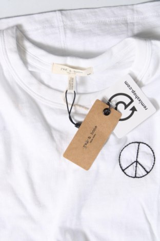 Γυναικείο t-shirt Rag & Bone, Μέγεθος S, Χρώμα Λευκό, Τιμή 49,99 €