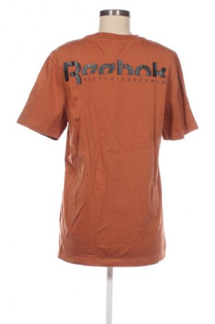 Γυναικείο t-shirt Reebok, Μέγεθος M, Χρώμα Καφέ, Τιμή 31,99 €