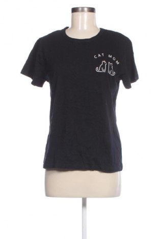 Γυναικείο t-shirt SHEIN, Μέγεθος L, Χρώμα Μαύρο, Τιμή 8,49 €