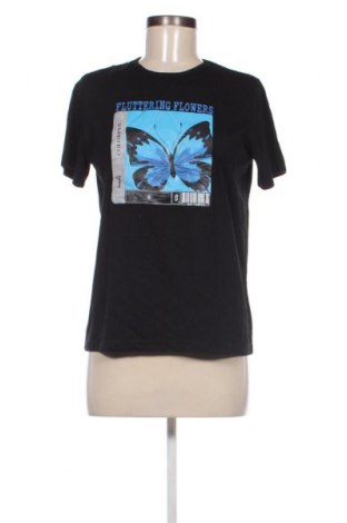 Γυναικείο t-shirt SHEIN, Μέγεθος M, Χρώμα Μαύρο, Τιμή 7,99 €