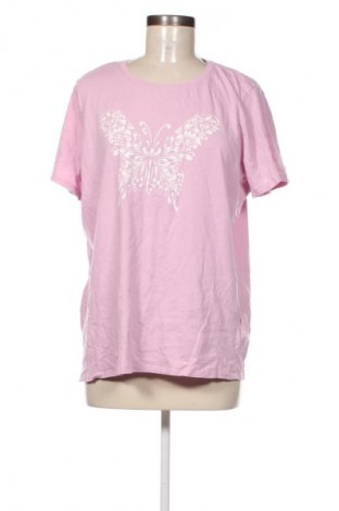 Damen T-Shirt Sinsay, Größe XXL, Farbe Rosa, Preis € 5,49