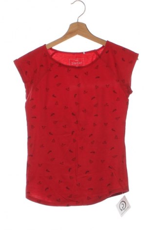 Damen T-Shirt Sinsay, Größe XS, Farbe Rot, Preis € 4,99