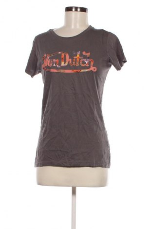 Tricou de femei Von Dutch, Mărime M, Culoare Gri, Preț 80,99 Lei