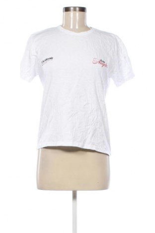 Γυναικείο t-shirt Zara, Μέγεθος L, Χρώμα Λευκό, Τιμή 4,99 €