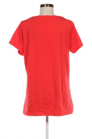 Γυναικείο t-shirt Zeeman, Μέγεθος XXL, Χρώμα Κόκκινο, Τιμή 10,99 €