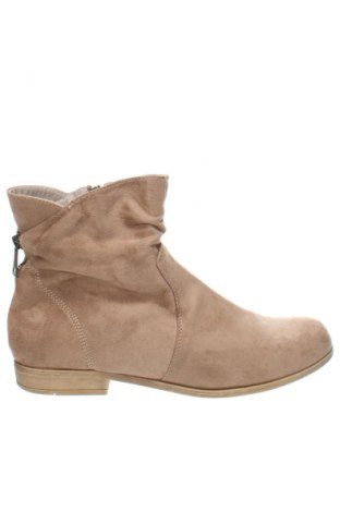 Damen Stiefeletten Gina Benotti, Größe 40, Farbe Beige, Preis € 27,00