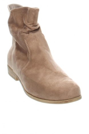 Damen Stiefeletten Gina Benotti, Größe 40, Farbe Beige, Preis € 27,00