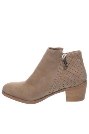 Damen Stiefeletten Refresh, Größe 38, Farbe Beige, Preis 23,99 €