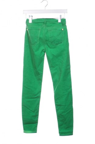 Damskie jeansy 7 For All Mankind, Rozmiar XS, Kolor Zielony, Cena 219,99 zł