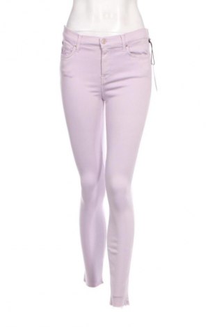 Damen Jeans 7 For All Mankind, Größe XS, Farbe Lila, Preis € 98,49