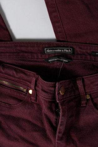 Damskie jeansy Abercrombie & Fitch, Rozmiar M, Kolor Czerwony, Cena 84,99 zł