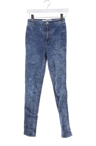 Blugi de femei Abercrombie & Fitch, Mărime XS, Culoare Albastru, Preț 133,99 Lei