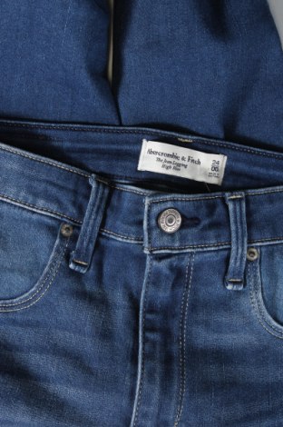 Blugi de femei Abercrombie & Fitch, Mărime XXS, Culoare Albastru, Preț 134,99 Lei