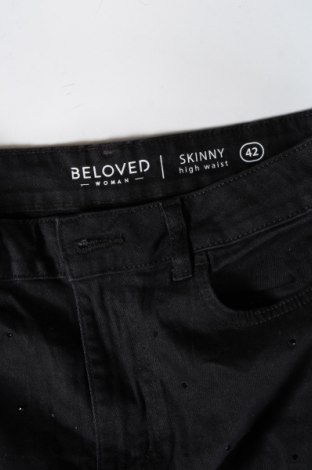 Damskie jeansy Beloved, Rozmiar L, Kolor Czarny, Cena 32,99 zł