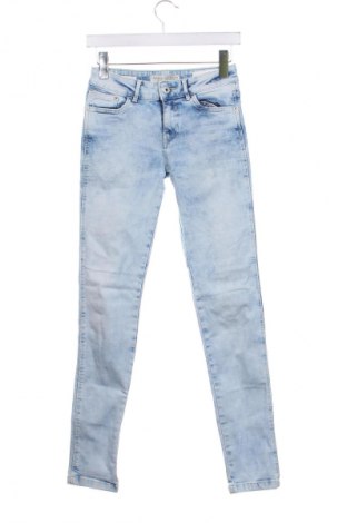 Blugi de femei Bershka, Mărime S, Culoare Albastru, Preț 33,99 Lei