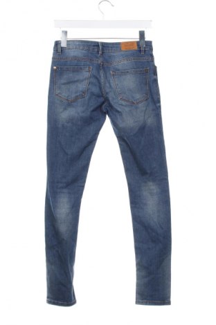 Damskie jeansy Bershka, Rozmiar S, Kolor Niebieski, Cena 46,99 zł