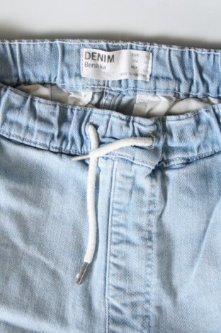 Damskie jeansy Bershka, Rozmiar S, Kolor Niebieski, Cena 46,99 zł