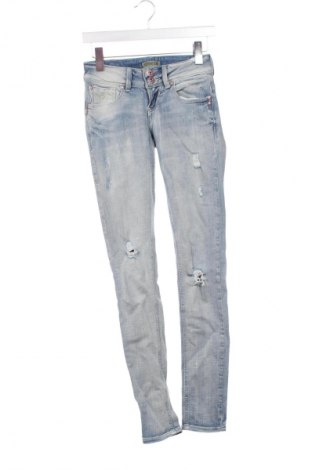 Damskie jeansy Bershka, Rozmiar XS, Kolor Niebieski, Cena 32,99 zł