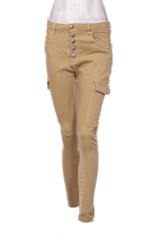 Damen Jeans Bershka, Größe L, Farbe Beige, Preis € 7,49