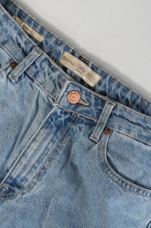 Damskie jeansy Bershka, Rozmiar S, Kolor Niebieski, Cena 41,99 zł