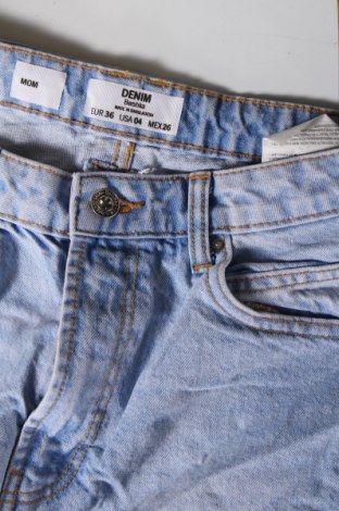 Damskie jeansy Bershka, Rozmiar S, Kolor Niebieski, Cena 92,99 zł