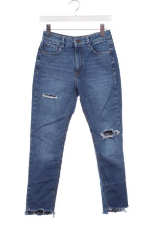 Damskie jeansy Bershka, Rozmiar S, Kolor Niebieski, Cena 30,99 zł