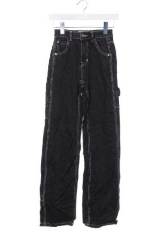 Damskie jeansy Bershka, Rozmiar XXS, Kolor Szary, Cena 32,99 zł