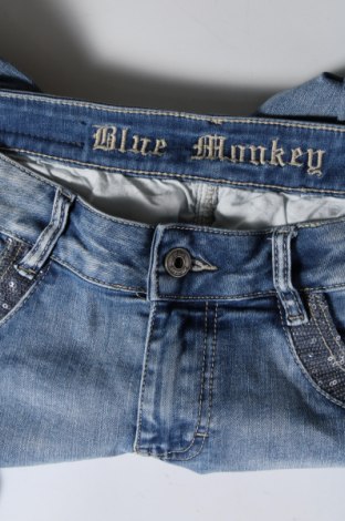 Damskie jeansy Blue Monkey, Rozmiar M, Kolor Niebieski, Cena 37,99 zł