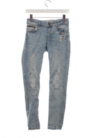 Damen Jeans Cartoon, Größe S, Farbe Blau, Preis 4,49 €