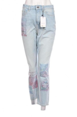 Damskie jeansy Desigual, Rozmiar XS, Kolor Niebieski, Cena 220,99 zł