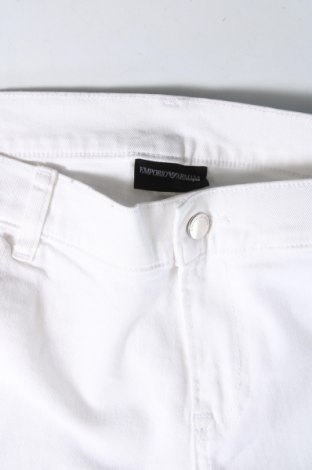 Damskie jeansy Emporio Armani, Rozmiar XXL, Kolor Biały, Cena 632,99 zł