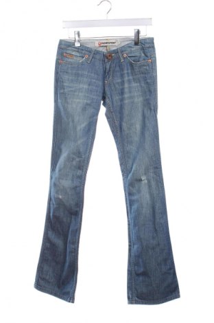 Damskie jeansy Fashion Point, Rozmiar S, Kolor Niebieski, Cena 39,99 zł