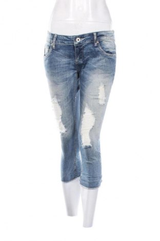 Damen Jeans Fishbone, Größe M, Farbe Blau, Preis € 9,49