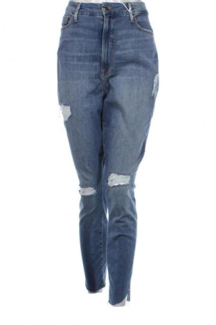 Damskie jeansy Good American, Rozmiar XXL, Kolor Niebieski, Cena 367,99 zł