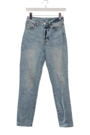 Damskie jeansy H&M, Rozmiar XS, Kolor Niebieski, Cena 33,99 zł