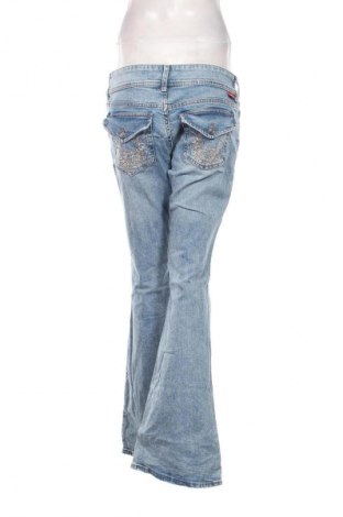 Blugi de femei H&M, Mărime L, Culoare Albastru, Preț 48,99 Lei