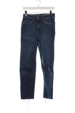 Damskie jeansy H&M Divided, Rozmiar XS, Kolor Niebieski, Cena 41,99 zł