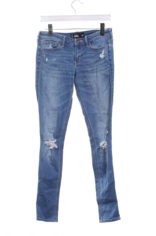 Damskie jeansy Hollister, Rozmiar S, Kolor Niebieski, Cena 20,99 zł