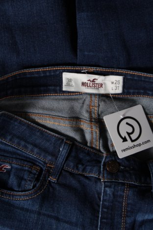 Damskie jeansy Hollister, Rozmiar S, Kolor Niebieski, Cena 19,99 zł