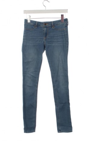 Blugi de femei Hollister, Mărime S, Culoare Albastru, Preț 18,99 Lei