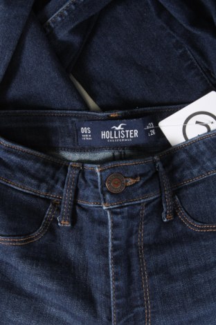 Blugi de femei Hollister, Mărime XXS, Culoare Albastru, Preț 68,99 Lei