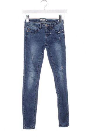 Damskie jeansy ONLY, Rozmiar XS, Kolor Niebieski, Cena 19,99 zł