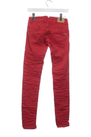 Damskie jeansy Please, Rozmiar XXS, Kolor Czerwony, Cena 94,99 zł